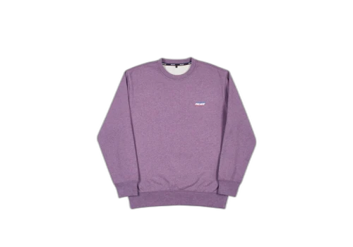 Palace Basically a Crew Purple Marl