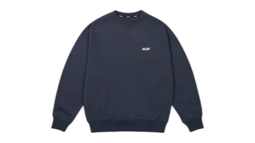 Palace Basically A Crew (SS25) Navy