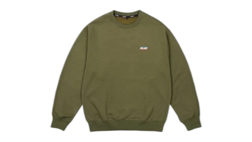 Palace Basically A Crew (SS25) The Deep Green