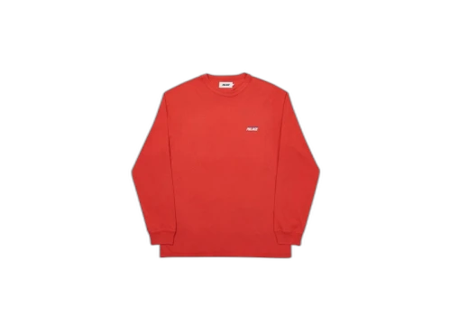Palace Basically A Longsleeve Washed Red