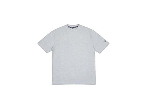 Palace Basically a Pique T-Shirt Grey Marl