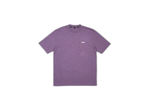 Palace Basically a Pocket T-Shirt Purple Marl
