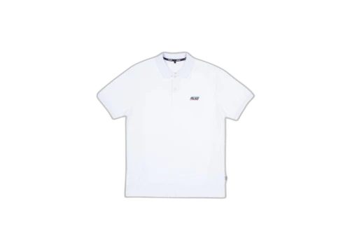 Palace Basically A Polo (SS18) White