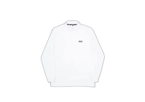Palace Basically A Rugby Top White