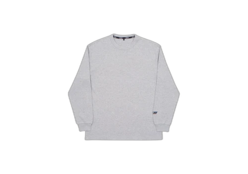 Palace Basically a Waffle Longsleeve Grey Marl