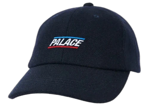 Palace Basically A Wool 6-Panel Navy