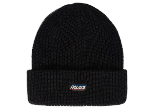 Palace Basics Ribber Beanie Black