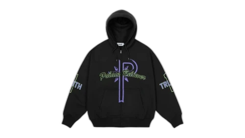 Palace Believer Zip Hood Black