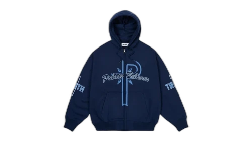 Palace Believer Zip Hood Navy