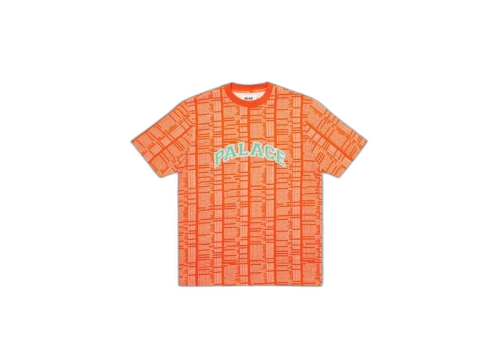Palace Bell Man Allover T-Shirt Red