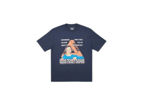 Palace Bell Man T-Shirt Navy