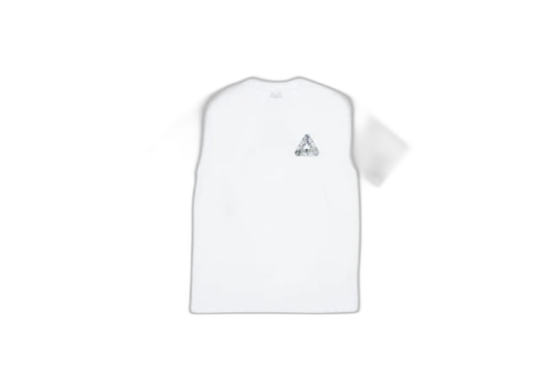 Palace Bends Tri-Ferg T-Shirt White