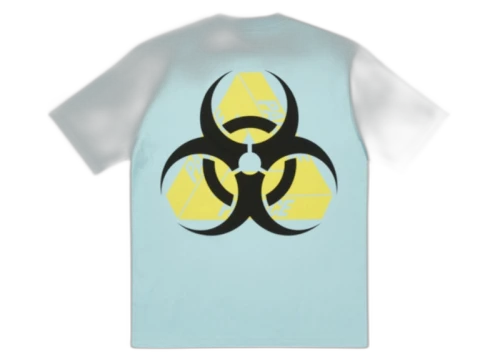 Palace Bio Hazard T-shirt Blue