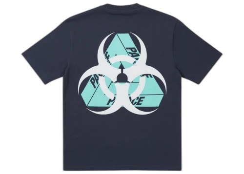 Palace Bio Hazard T-shirt Navy
