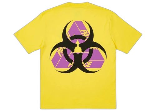 Palace Bio Hazard T-shirt Yellow