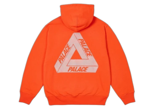 Palace Bit Grippy Tri-Ferg Hood Rouge