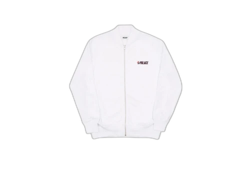 Palace Blazed Zip Bomber White