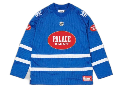 Palace Blunt Hockey Jersey Blue