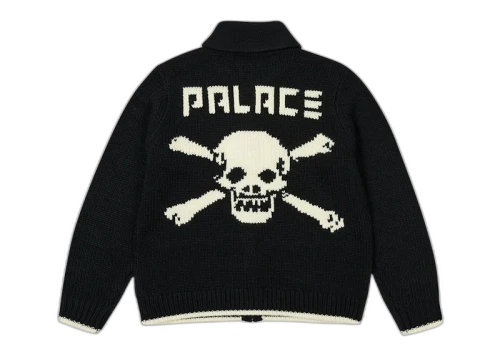 Palace Bones Cowichan Knit Black