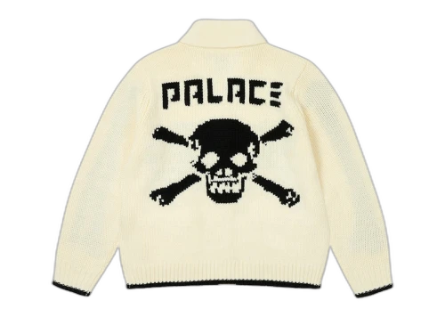 Palace Bones Cowichan Knit White