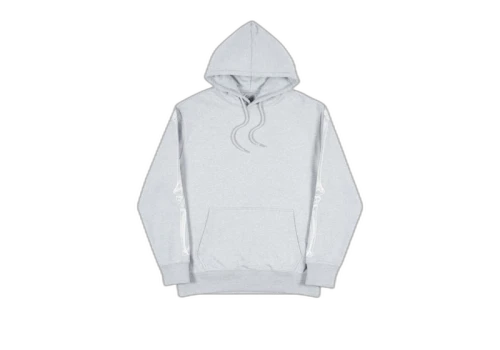 Palace Bones Hood Grey Marl