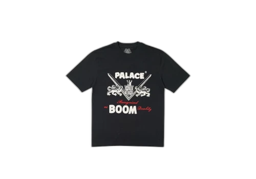 Palace Boom Quality T-Shirt Black