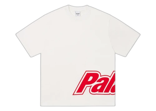 Palace Border Logo T-Shirt White