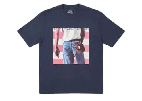 Palace Born To Bun T-shirt Navy