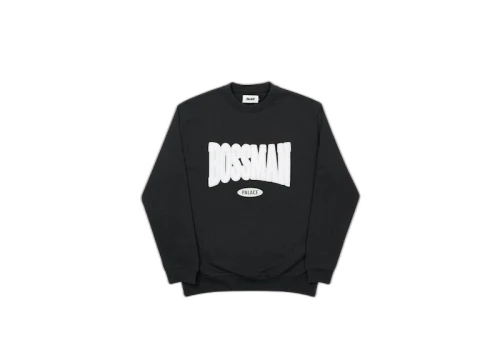 Palace Boss Man Crew Black