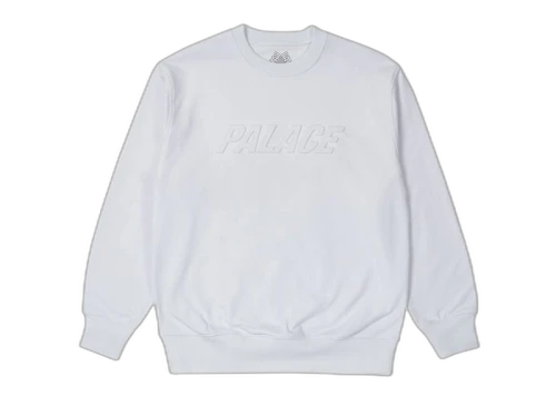 Palace Bossy Crew White