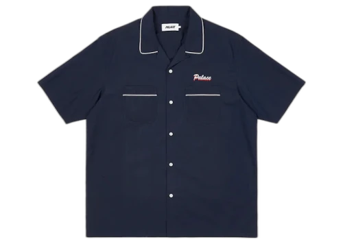 Palace Bowling Shirt Navy