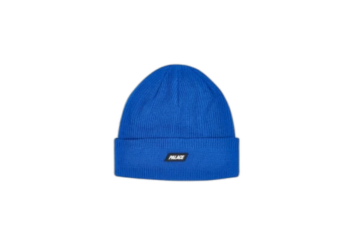 Palace Break Knit Beanie Blue