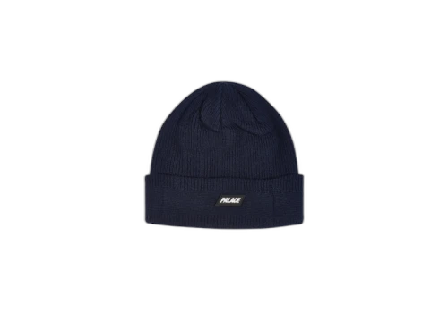 Palace Break Knit Beanie Navy