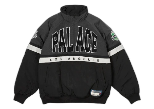 Palace Breakout Half Zip Bomber Black/Silver