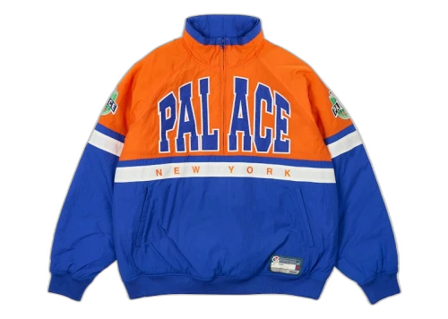 Palace Breakout Half Zip Bomber Orange/Blue