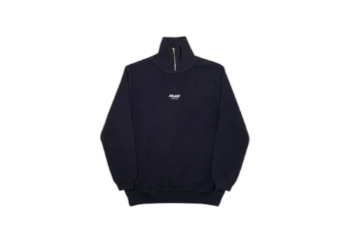 Palace Brusher Zip Neck Black
