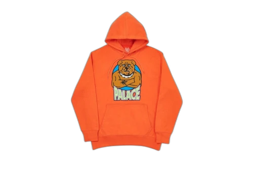 Palace Bulldog Hood Dark Orange