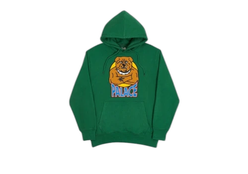 Palace Bulldog Hood Green