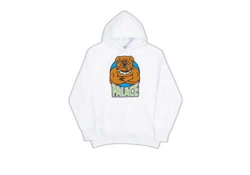 Palace Bulldog Hood White