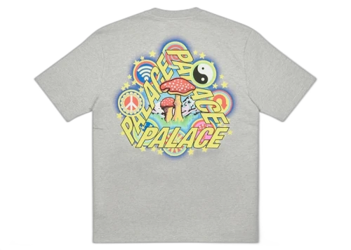 Palace Bun 5G T-shirt Grey Marl