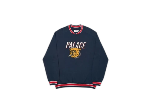 Palace Bunning Bulldog Crew Navy