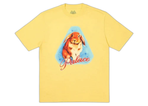 Palace Bunny T-shirt Blessed Yellow