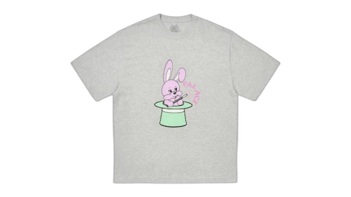 Palace Bunny T-Shirt (SS25) Grey Marl
