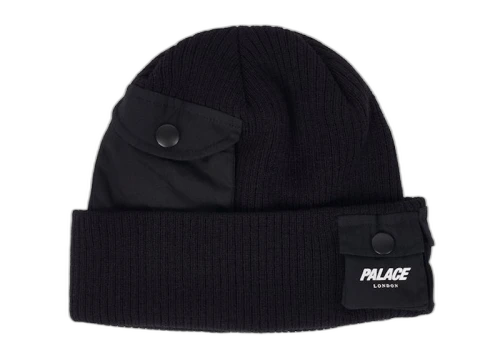 Palace C-Pocket Beanie Black