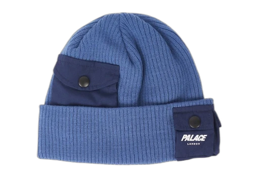 Palace C-Pocket Beanie Navy