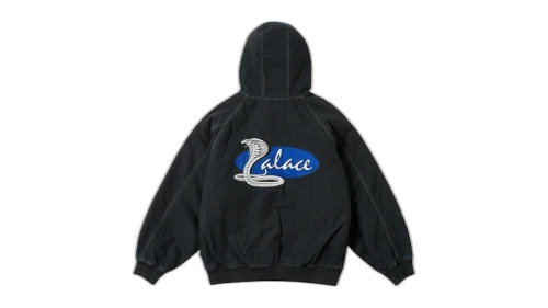 Palace Canvas Cobra Jacket Black