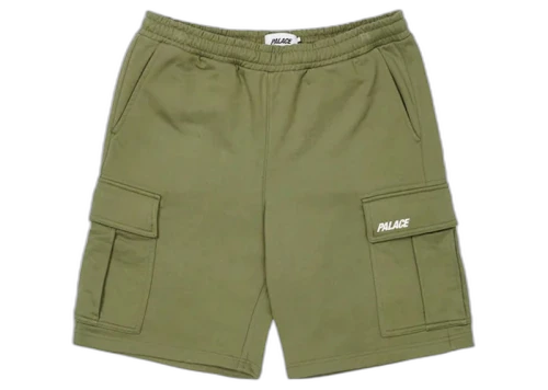 Palace Cargo Sweat Shorts Olive