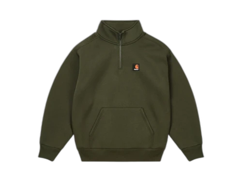 Palace Carhartt WIP Carlux 1/2 Zip Sweatshirt Plant