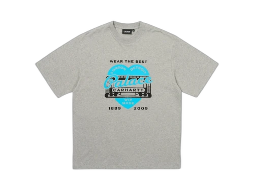 Palace Carhartt WIP Heart T-Shirt Heather Grey