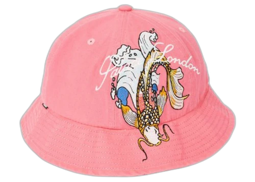 Palace Carp Bucket Hat Pink